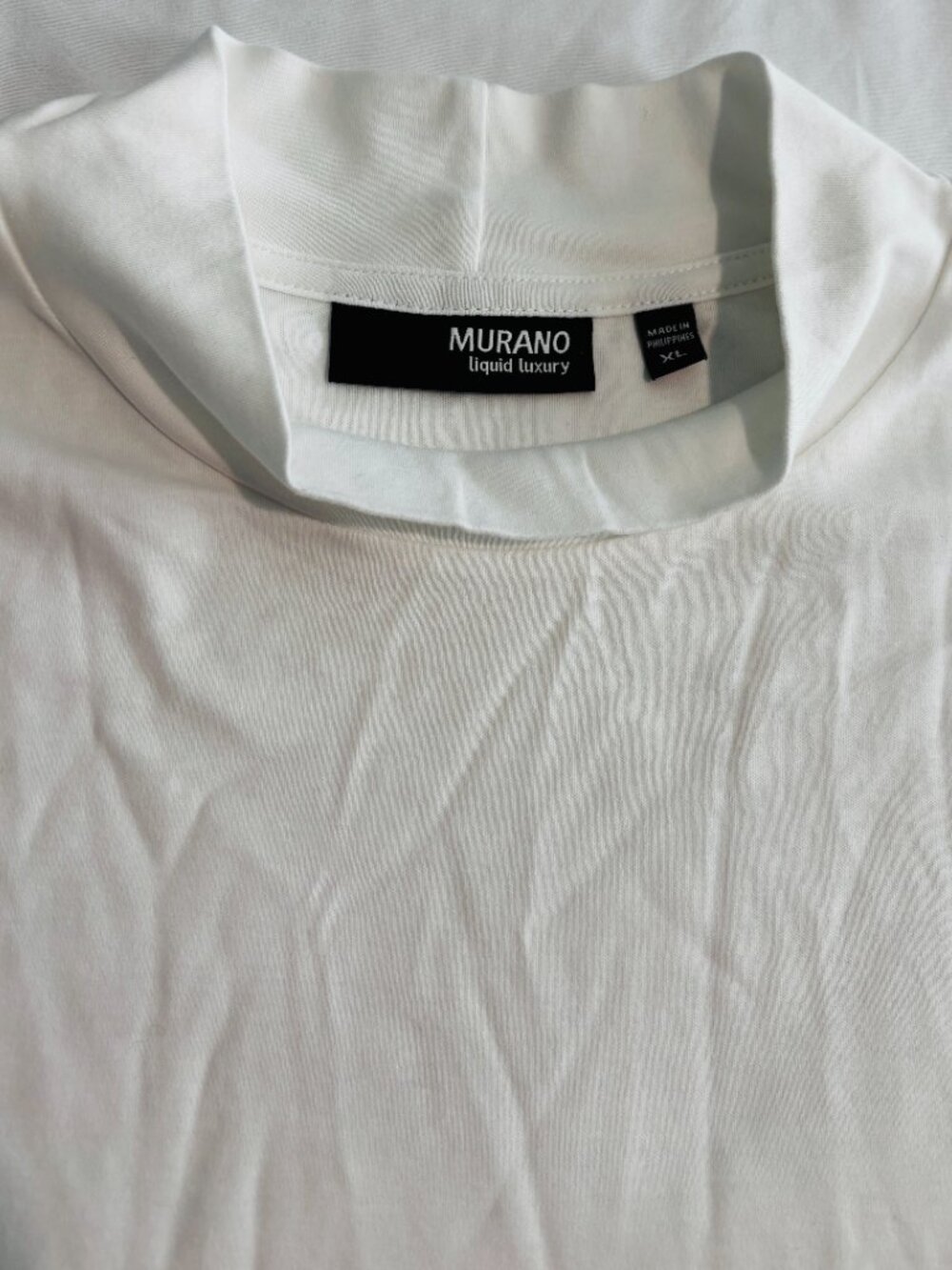 Basic Long-Sleeve Turtleneck T-Shirt in size XL - Picture 2 of 2